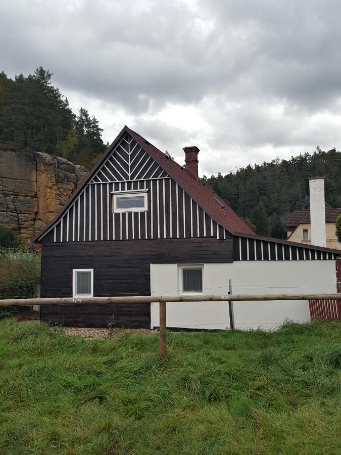 Chalupa U Slunce - Jetrichovice Exteriör bild