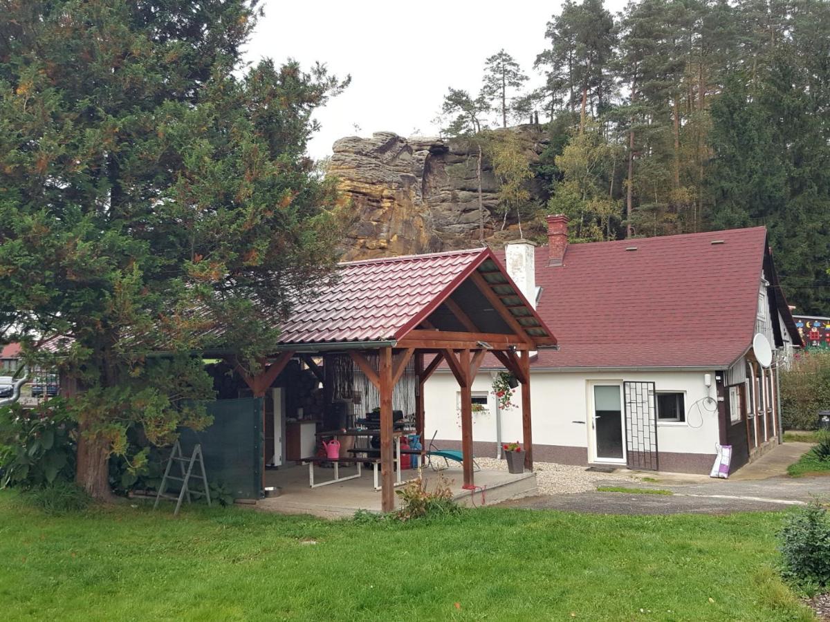 Chalupa U Slunce - Jetrichovice Exteriör bild