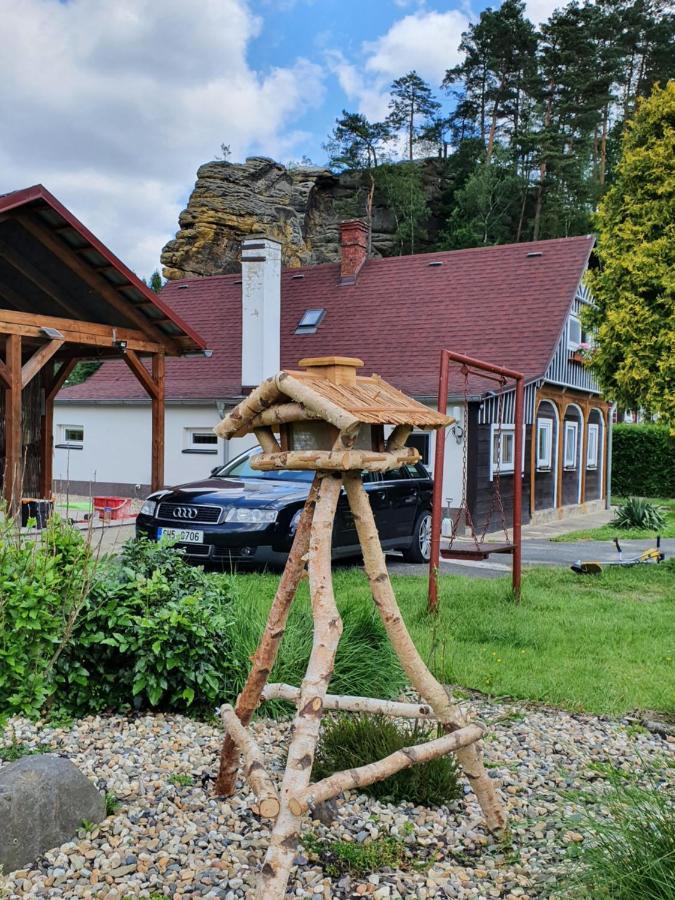 Chalupa U Slunce - Jetrichovice Exteriör bild